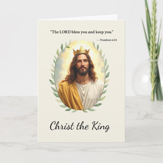 Christ der König Gottes Buch des Friedens und der  Karte (Vorderseite)