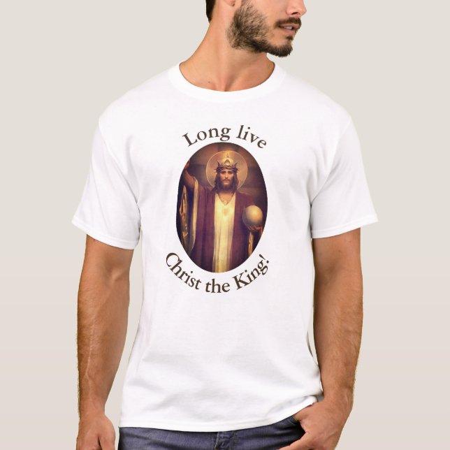 Christ der König T - Shirt (Vorderseite)