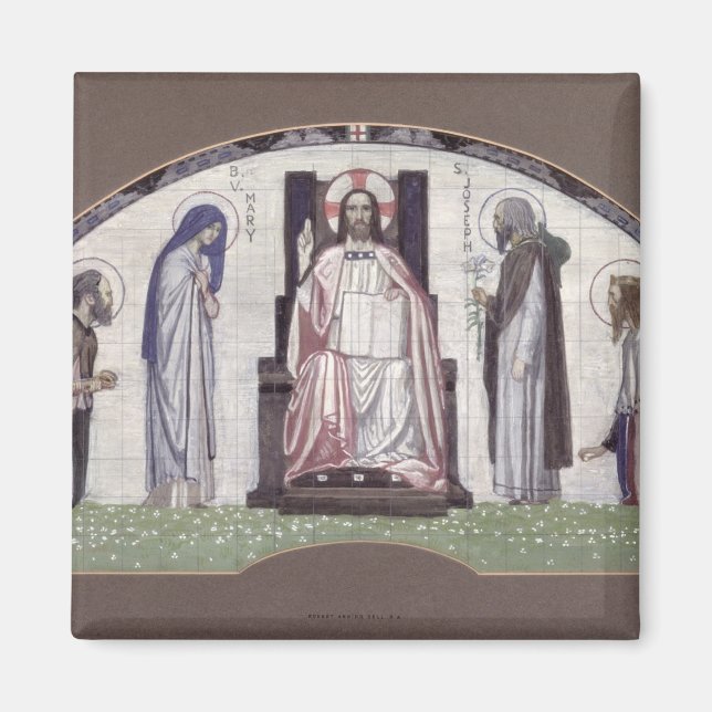 Christ enthusironisiert magnet (Vorne)