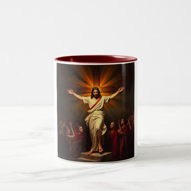 Christ est ressuscité dans la Mug de café (Centre)