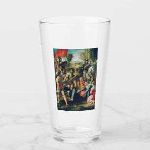 Christ Falling on the way to Calvary Glas