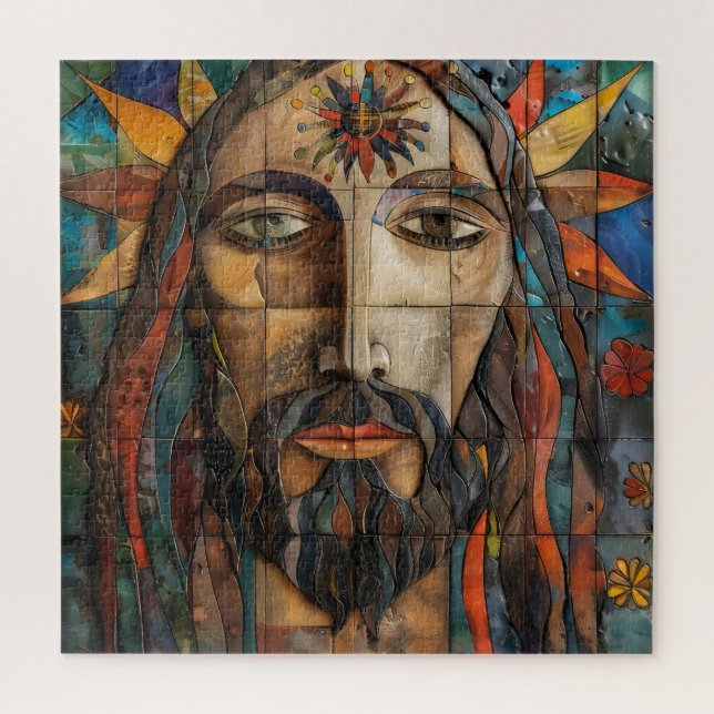 Christ Folk Mosaic (Vertikal)