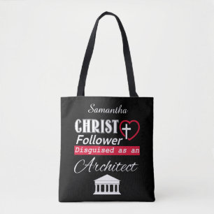 Christ Follower als Architekt Christlich getarnt Tasche