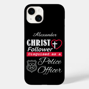 Christ Follower als Polizist getarnt Case-Mate iPhone 14 Hülle