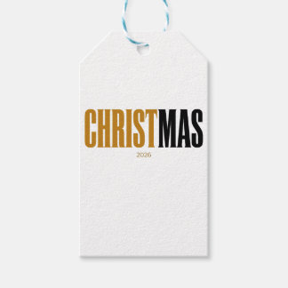 Christ Is Christmas Gold Geschenkanhänger