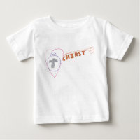 Christ ist der Key Baby Fine Jersey T - Shirt