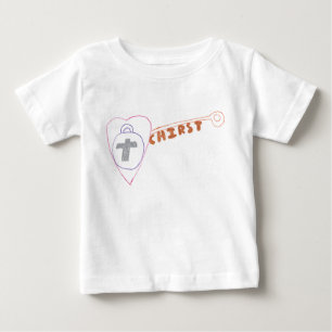 Christ ist der Key Baby Fine Jersey T - Shirt