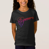 Christ ist der T - Shirt des Key Girl's Fine Jerse