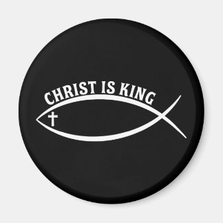 Christ ist King Magnet