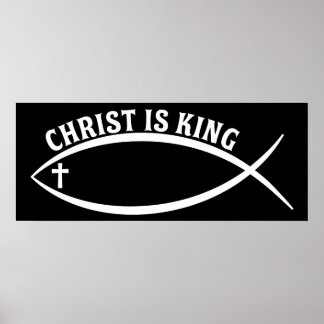 Christ ist King Poster