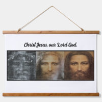 Christ Jesus hängt Wandteppiche