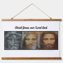 Christ Jesus hängt Wandteppiche