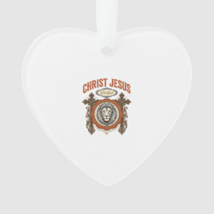 Christ Jésus Lion Vintage Foi