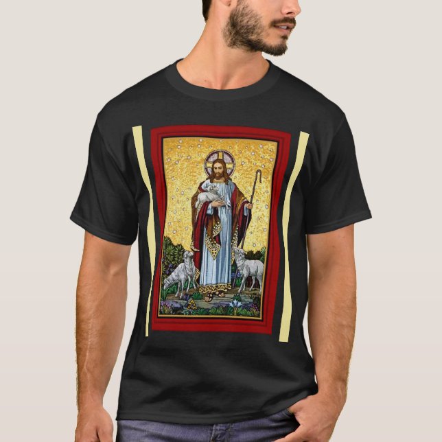 CHRIST, LE BON T-shirt MOSAÏQUE SHEPHERD (Devant)