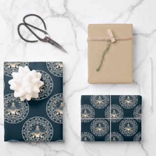 Christ Nativity Star von Wonder Polka Dot Mandala Geschenkpapier Set