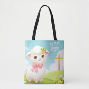 Christ/Ostern/Lamm/Kreuz Tasche