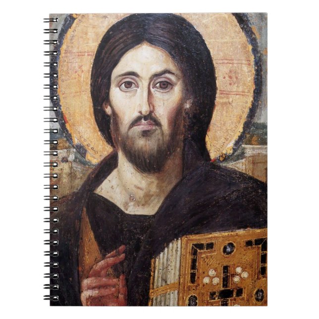 Christ Pantocrator Notizblock (Vorderseite)