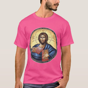 Christ Pantocrator Orthodox Icon T-Shirt