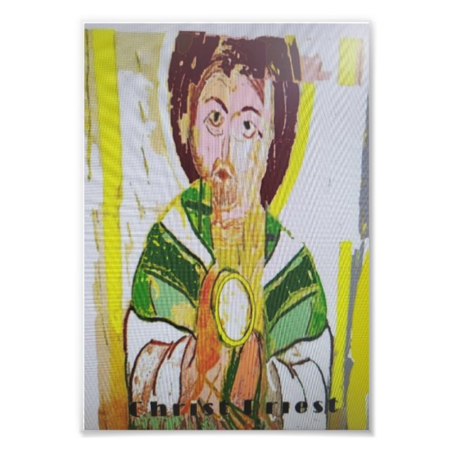 Christ Priest Fotodruck (Vorne)