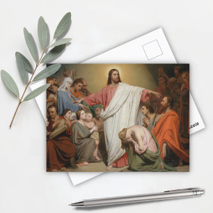 Christ Remunerator Religious Postkarte