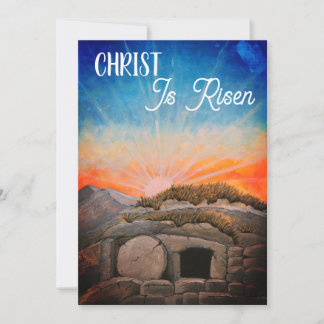 Christ ressuscité Hallelujah Carte de Pâques