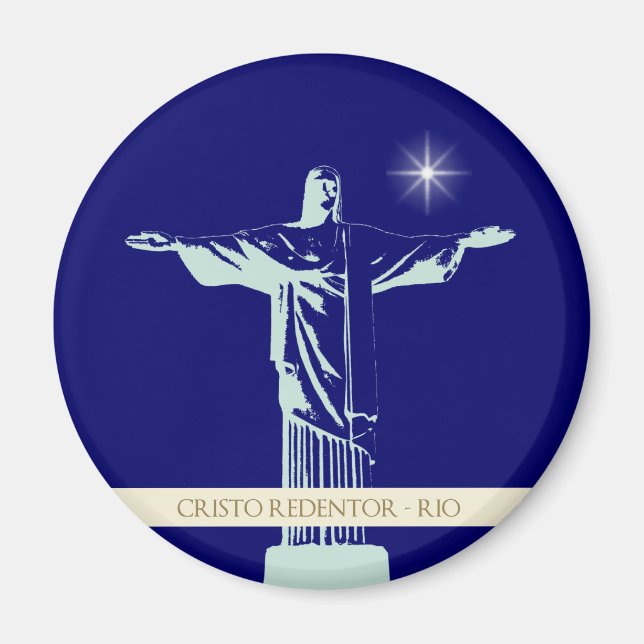 Christ Rio de Janeiro Magnet (Vorne)