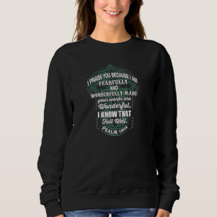 Christ ruht in furchtbarer und wunderbarer Weise C Sweatshirt