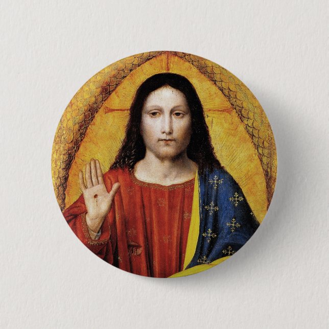 CHRIST THE KING BUTTON (Vorderseite)