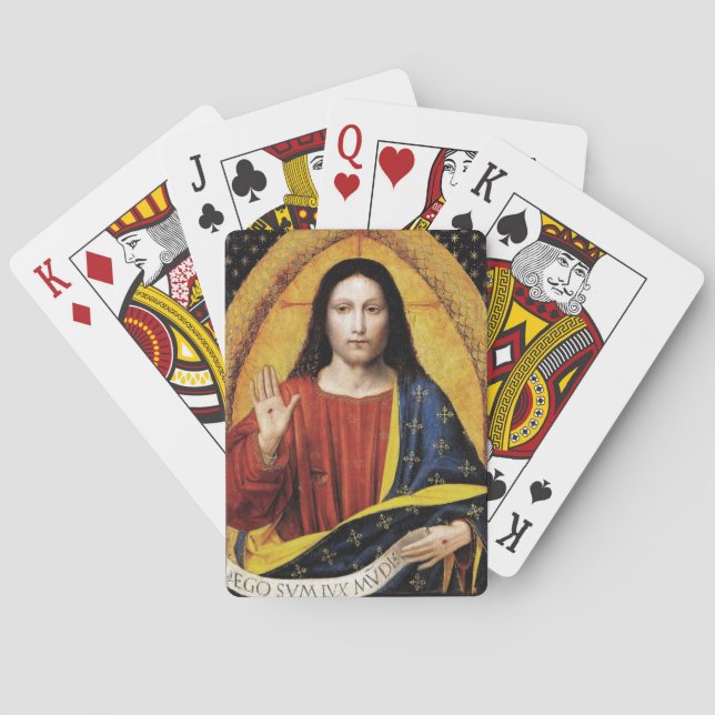 CHRIST THE KING SPIELKARTEN (Rückseite)