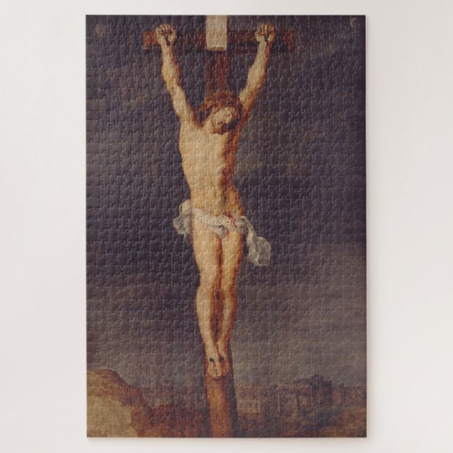 Christ tot auf dem Kreuz von Peter Paul Rubens (Vertikal)