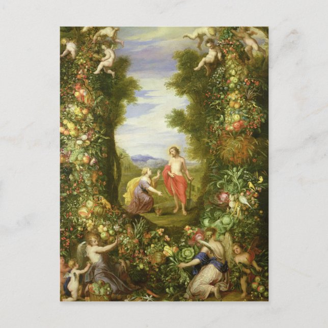 Christ und Mary Magdalene Postkarte (Vorderseite)