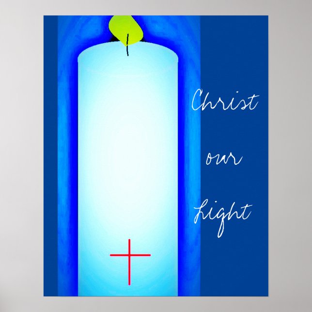 CHRIST UNSER LICHT POSTER (Vorne)