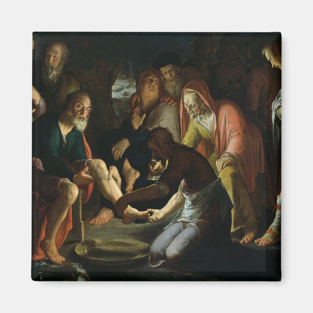 Christ Washing the Jünger' Feet, 1623 Magnet (Vorne)