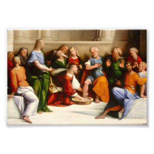 Christ Washing the Jüngerfühl, Garofalo Fotodruck