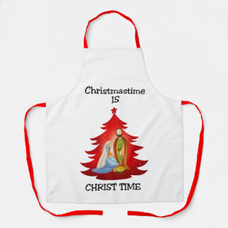 Christ Zeit Schürze