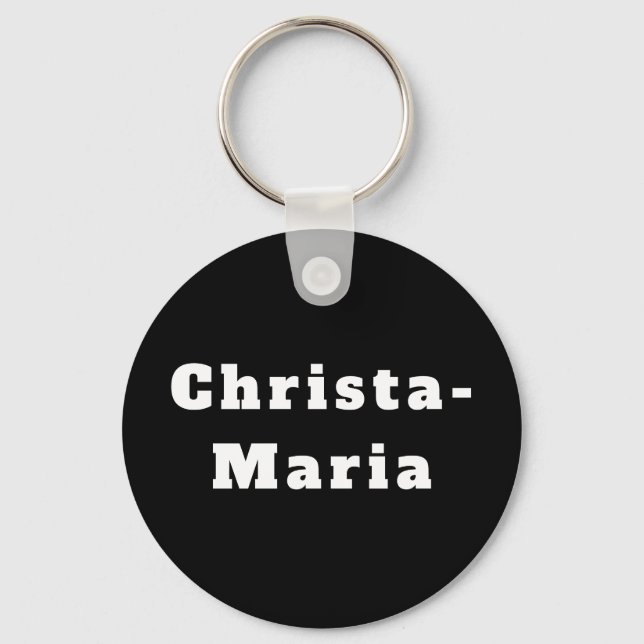 Christa-Maria Schlüsselanhänger (Vorderseite)