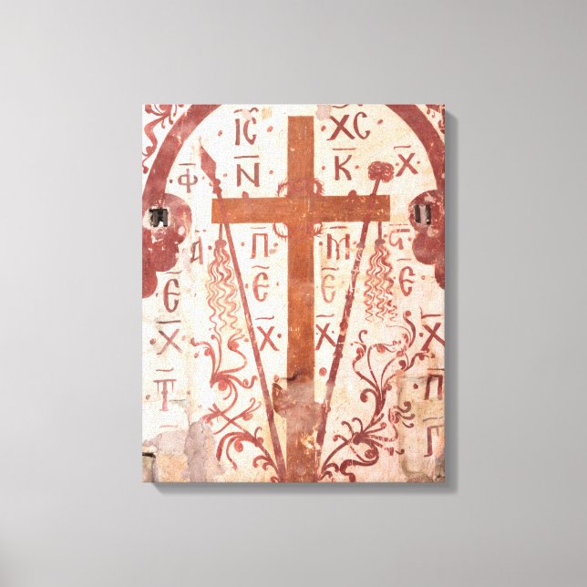 Christain Cross Artwork Leinwanddruck (Vorderseite)