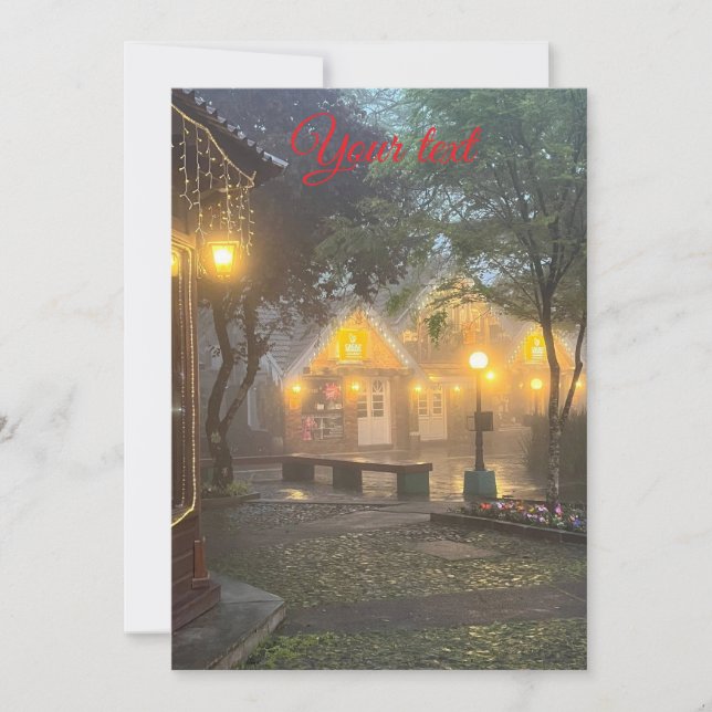 Christamas crad feiertagskarte (Vorderseite)