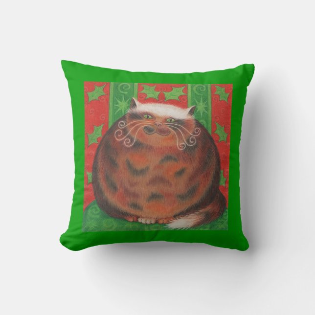 Christamas Pud Kissen (Vorderseite)