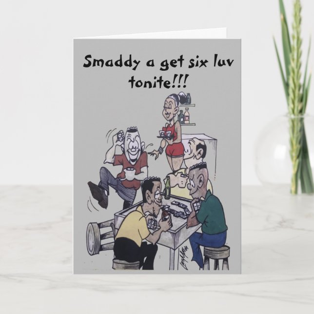 Christams Games Feiertagskarte (Vorderseite)