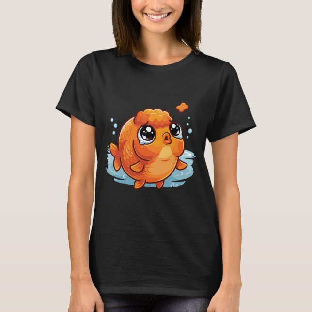 Christbarben-Fisch T-Shirt (Vorderseite)