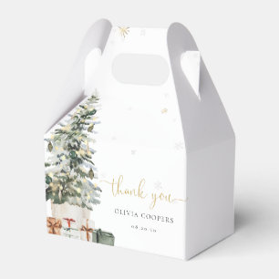 Christbaum-Babyparty-Geschenkbox Geschenkschachtel