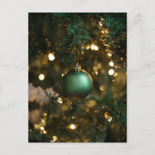 Christbaum / Neujahrsdekoration Feiertagspostkarte