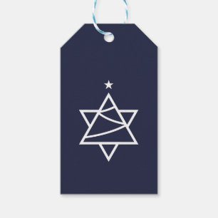 Christbaum Stern von David Geschenkanhänger