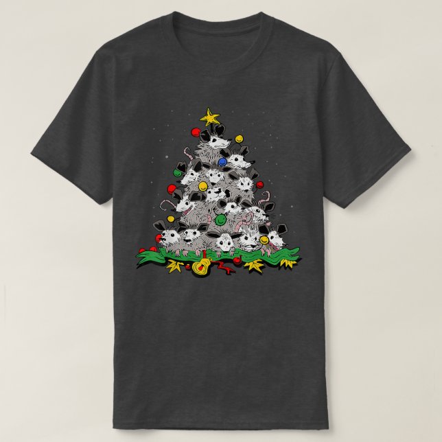 Christbaumdekor Opossum Lover T-Shirt (Design vorne)