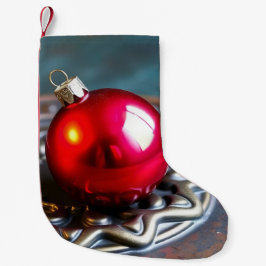 Christbaumkugel Kleiner Weihnachtsstrumpf