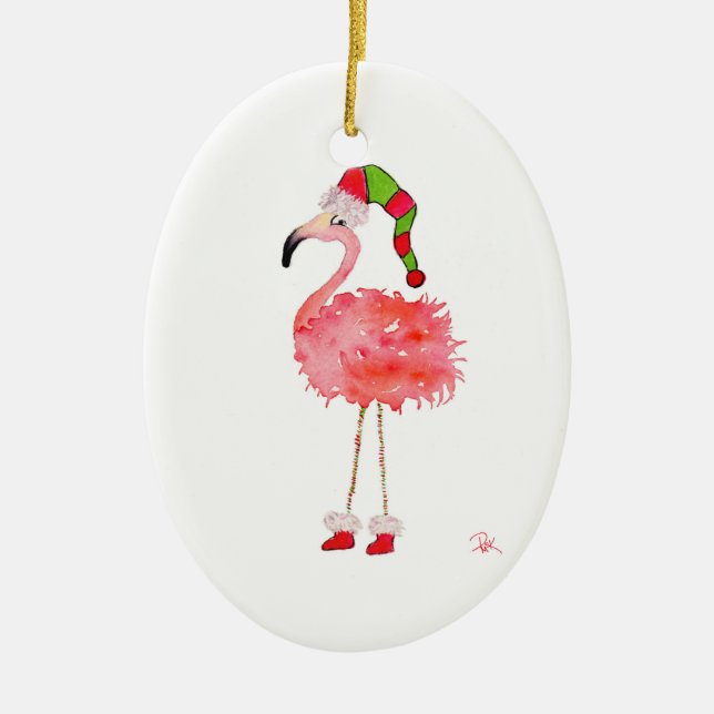 Christbaumschmuck Keramik Ornament (Vorne)