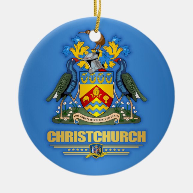 Christchurch Keramikornament (Vorne)