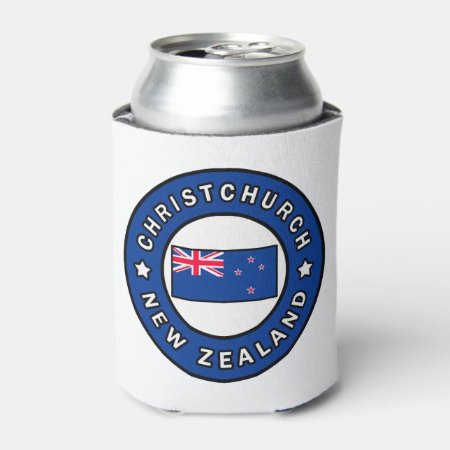 Christchurch Neuseeland Dosenkühler (Kanne Vorderseite)