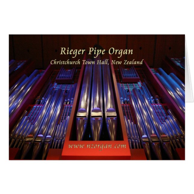 Christchurch-Rathaus-Organ - lila (Vorderseite (Horizontal))
